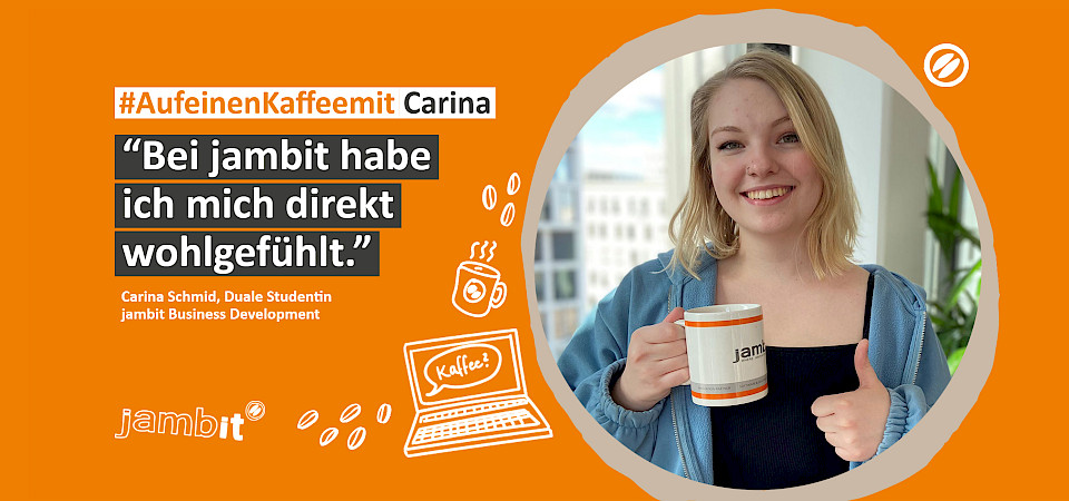 Auf einen Kaffee mit Carina Schmid Zitat