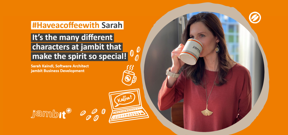 Have a coffee with Sarah