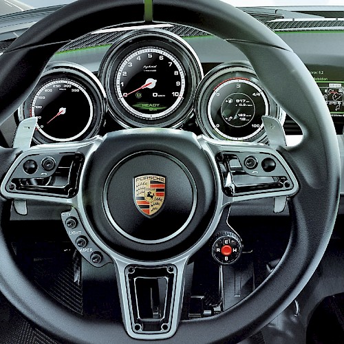 Porsche Spyder Headunit von jambit
