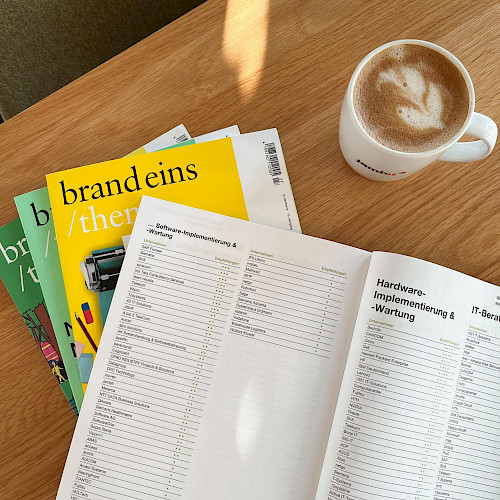 brand eins Beste IT-Dienstleister 2025: jambit ist in der Bestenliste