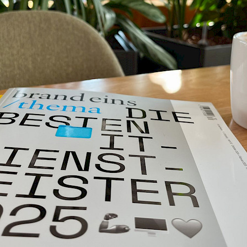 brand eins Beste IT-Dienstleister 2025: jambit ist in der Bestenliste