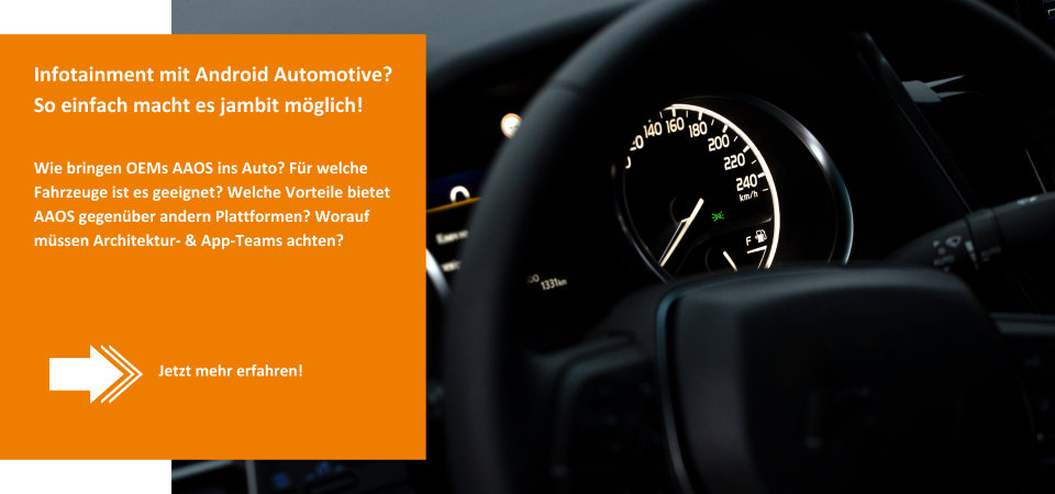 Android Automotive bei jambit