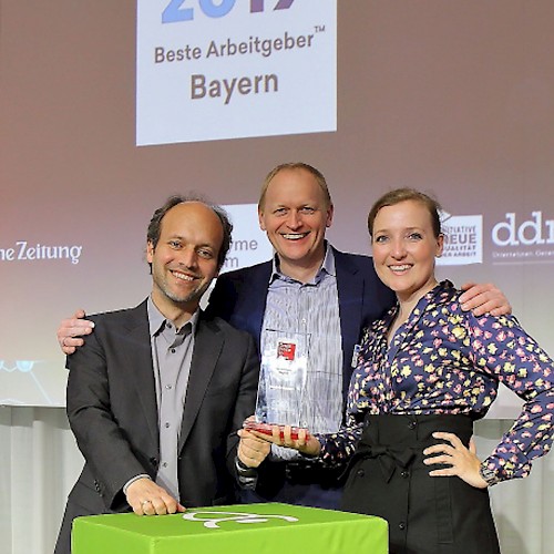 Silber für jambit bei "Bayerns Beste Arbeitgeber 2019"